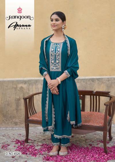 Apsana By Rangoon Designer Festive Wear Readymade Salwar Kameez Collection